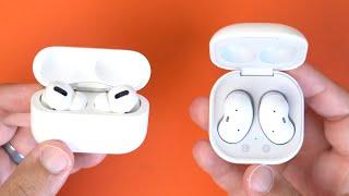 Samsung Galaxy Buds Live vs Apple AirPods Pro