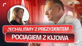 WYWIAD Z ANDRZEJEM DUDĄ W PANCERNYM POCIĄGU Z KIJOWA „ROSJA DOSTAJE W ZĘBY OD UKRAINY”