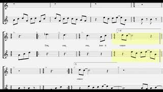 Beatles - Here Comes The Sun  Score for C Key Instruments