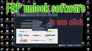 Mobile Unlocking Software For PC FRP Unlock Software