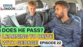 Second Attempt When Nerves Take Over - Learning to drive with George EPISODE - 22 UK Driving Lesson