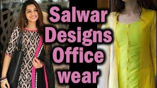 Best Office Wear Salwar Kurti Designs  Formal Churidhar for Interview