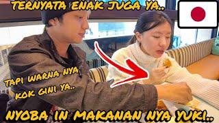 NYOBA IN MAKANAN NYA SI YUKI JADE  TERNYATA ENAK JUGA YA