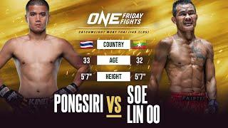 Lethwei Icon vs. Muay Thai Star ️ Soe Lin Oo vs. Pongsiri  Full Fight