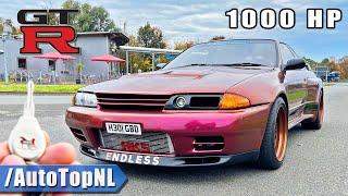 1000HP NISSAN GTR R32  REVIEW on AUTOBAHN NO SPEED LIMIT by AutoTopNL