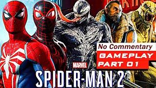 Marvels Spider Man 2 story gameplay part 1  No commentary 