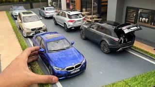 European Car Collection 118 Scale Diecast Model   Unboxing Realistic Mini Cars