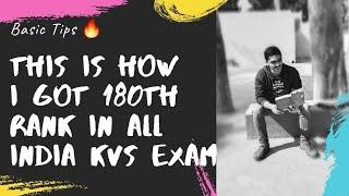 This is How I got #AIR180 Rank in KVS PRT exam 2019  Best Coaching & Booklist for KVS PRT exam