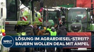 BAUERN-PROTESTE Lösung bei Agrar-Diesel? Bauernverband signalisiert Kompromiss im Streit mit Ampel