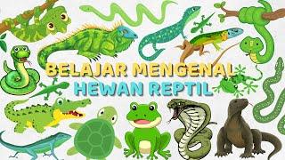 BELAJAR MENGENAL NAMA-NAMA HEWAN REPTIL BAHASA INDONESIA DAN BAHASA INGGRIS  LEARN REPTILE ANIMALS