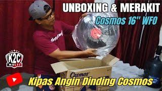 UNBOXING & Cara memasang  merakit kipas angin dinding cosmos 16 - WFO