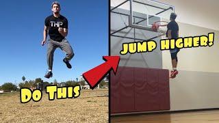 One Week Routine To Jump HIGHER *Sets and reps included*