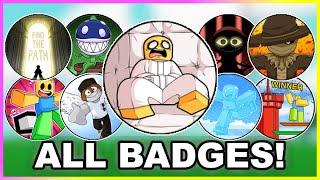 How to get ALL 83 BADGES in SLAP BATTLES Updated February 2024 ROBLOX