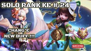 SOLO RANK KE #24 CHANGE BEST BUILD & EMBLEM 2023REVAMP SANRIO SKIN GAMEPLAYMoon Artist️