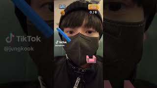 231128 #Jungkook on Tiktok Jungkook posted on Tiktok but deleted it shortly