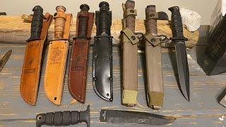 KABAR & USMC Knives. Best Better Budget.