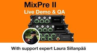 MixPre II Livestream Production Sound Basics