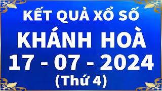 Xổ số Khánh Hòa ngày 17 tháng 7 - XSKH - SXKH - XS Khánh Hòa  Xổ số kiến thiết Khánh Hòa hôm nay