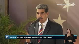 Venezuela expulsa Brasil de embaixada Argentina em Caracas  Crise Diplomática Maduro