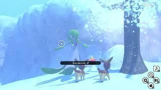 Gardevoir makes some snow magic ️ - New Pokémon Snap 