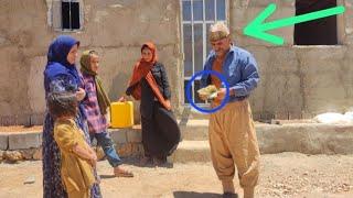 Brave mothers efforts for the future Paying the first installments of the land with many efforts