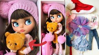 BLYTHE КУКЛА БЛАЙЗ РАСПАКОВКА и ОБЗОР  Одежда для куклы Blythe unboxing clothes diy custom ooak