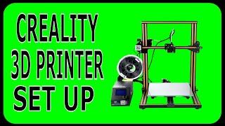 Creality CR-10s 3d Printer set up and first print Fusion 360 Rant