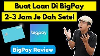 How To Apply Personal Loan Using Bigpay - Bigpay Loan Tutorial - GoPinjam TnG Alternative - DausDK