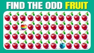 Find the ODD One Out - Fruit Edition  Easy Medium Hard - 30 Ultimate Levels Quizzer Odin