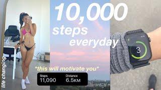 I walked 10000 steps a day for a week life changing  this will motivate you
