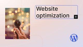 Website optimization