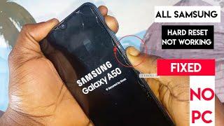 Samsung A50 A51 A32 A21 A21s A71 Hard ResetNot working FIXED