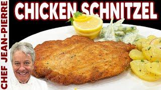 How To Make Chicken Schnitzel  Chef Jean-Pierre