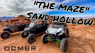 Sand Hollow UT Trail Guide  “The Maze”  RZR Turbo S & Kawasaki Teryx UTV SXS