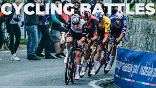 BEST CYCLING BATTLES  Compilation 2023  Wout Van Aert vs Mathieu van der Poel vs Tadej Pogačar