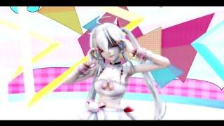 MMD TDA Haku Cat - Teddy Bear