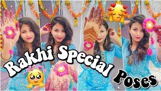 Raksha Bandhan Special Photoshoot Ideas  Rakhi Poses for girls  Raksha Bandhan Poses  Rakhi poses