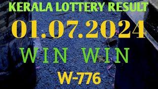 1 JULY 2024 WIN WIN W-776 KERALA LOTTERY RESULT