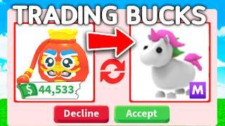 Trading BUCKS For PETS In Adopt ME