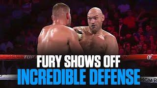 Tyson Fury Dodges a Flurry of Punches