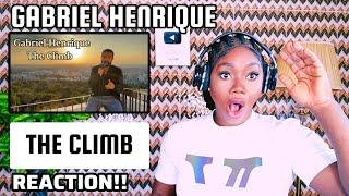 GABRIEL HENRIQUE - THE CLIMB REACTION