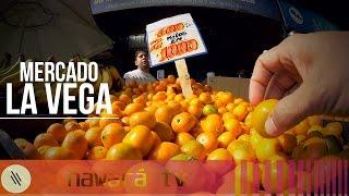 ¿Cuanto se gasta en el mercado La Vega en Santiago?  Nawará TV