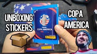 UNBOXING STICKERS ÁLBUM PANINI COPA AMÉRICA USA 2024 