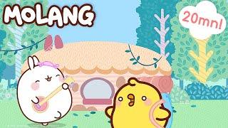 Molang  Glamping ideas with Molang and Piu Piu  #cutecartoon #glamping