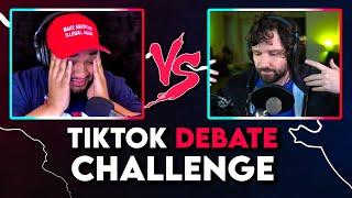 I Joined TikTok And A Conservative Challenged Me To A Debate...