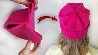 Sew this hat in 5 minutes  Sewing Tips and Tricks