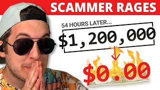 Scammers Insane Rage After Losing Millions Crow Pro 3