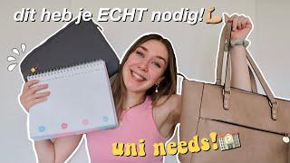 25+ UNIVERSITEIT ESSENTIALS 2022 *dit heb je écht nodig op de uni als eerstejaars*