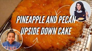 Making Claire Saffitzs Pineapple and Pecan Upside Down Cake