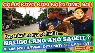 NALIGO LANG SAGLIT ? ALAM NYO BAWAL MAY SIGNAGE PA  MTPB CLAMPING OPERATION PAPAJOE TV MANILA PTV